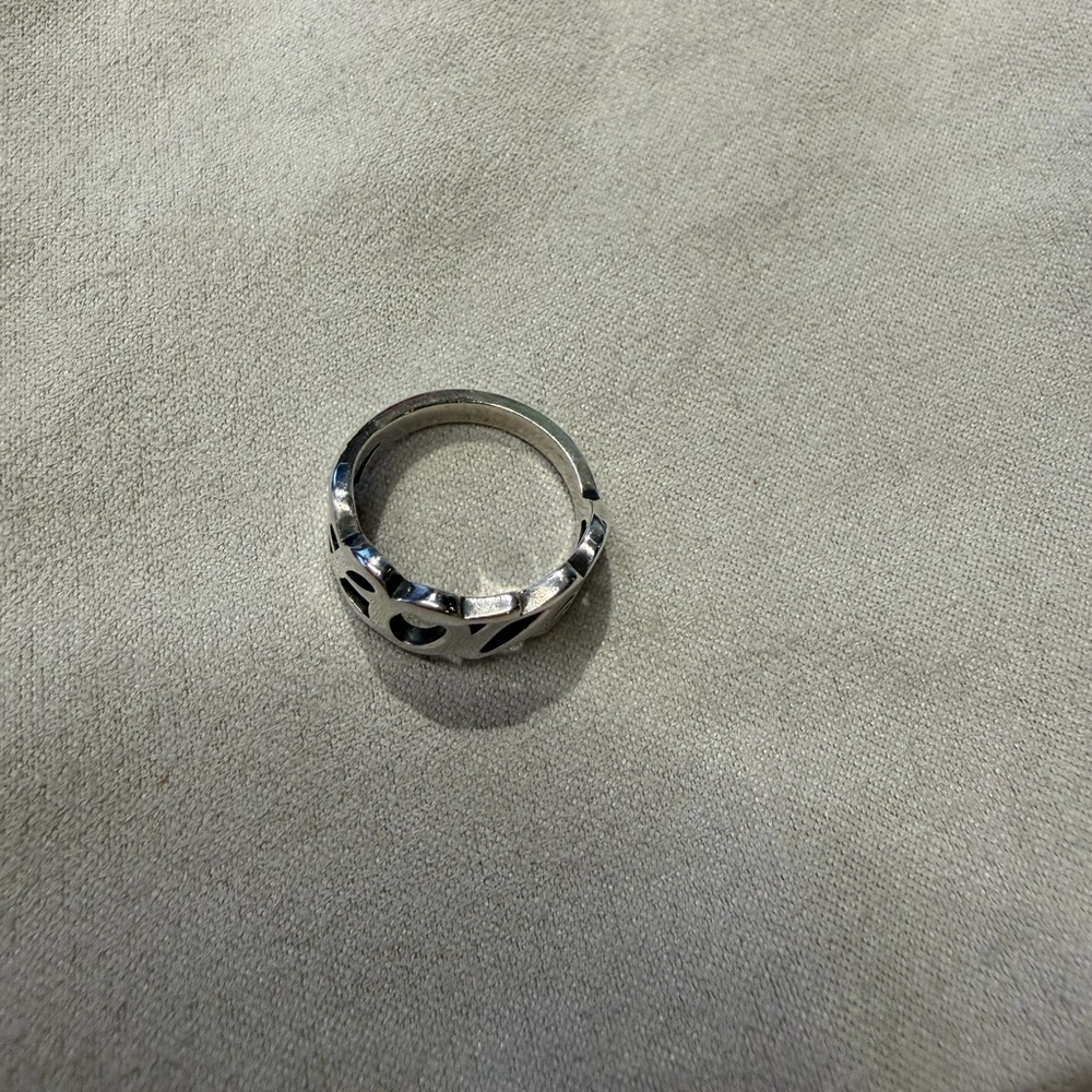 James Avery Retired Love Ring - Picture 2 of 4